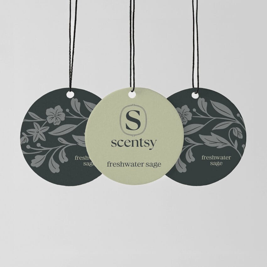 Scentsy ScentCircle FreshwaterSage PackDoubleSided