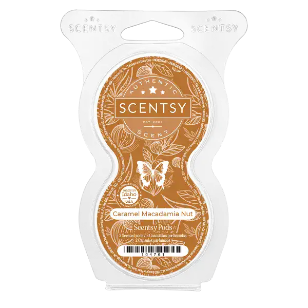 Scentsy pods CamelMacadamiaNut