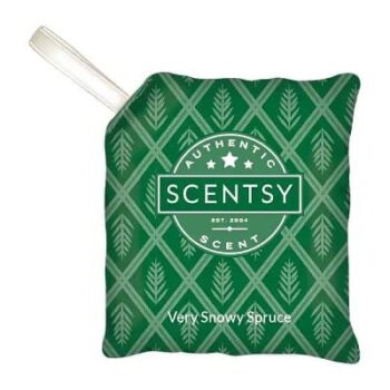 scentsy very snowy spruce pak