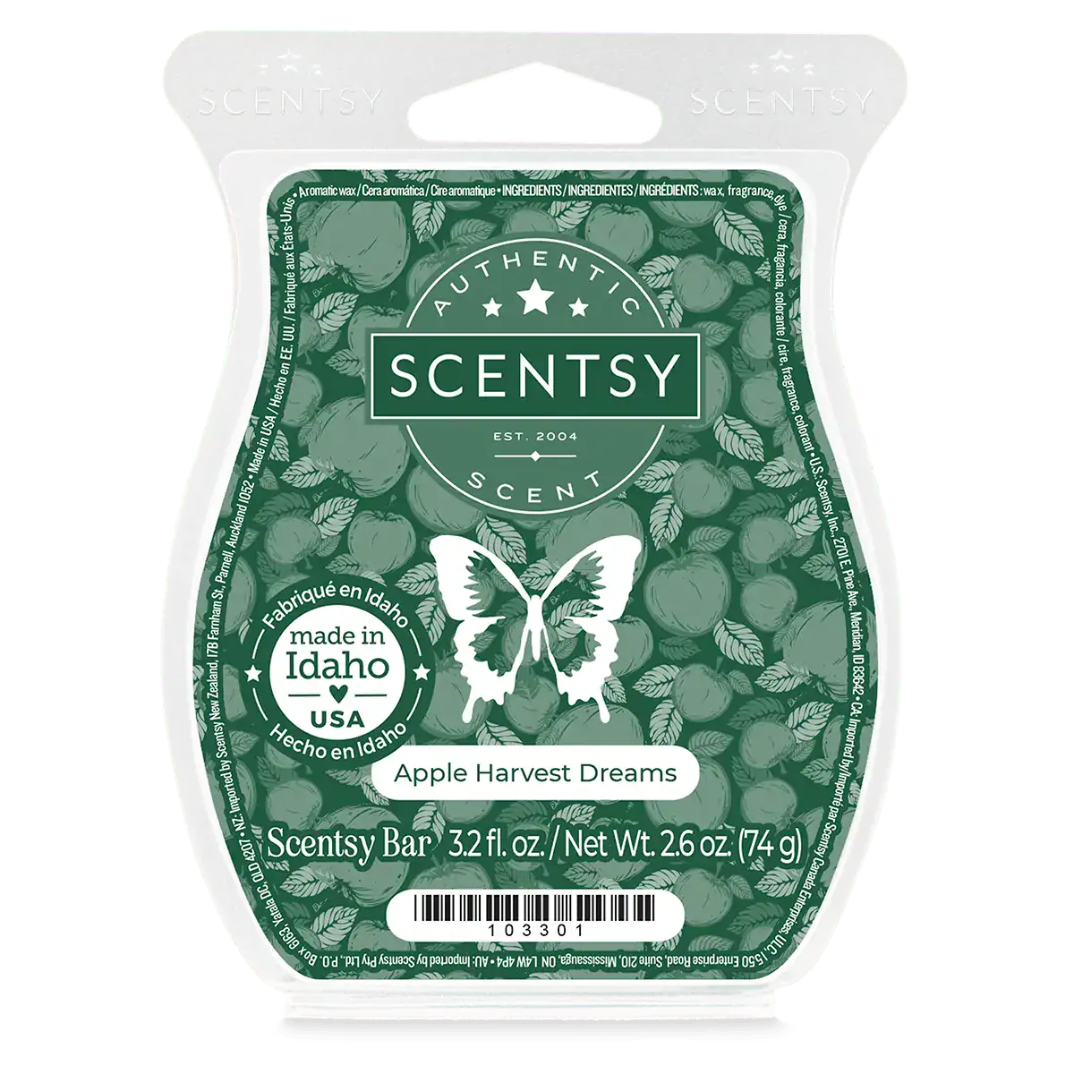 Apple Harvest Dreams Scentsy Bar - Fall Fragrances