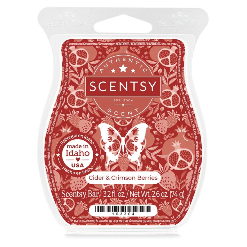 Cider Crimson Berries Scentsy bar