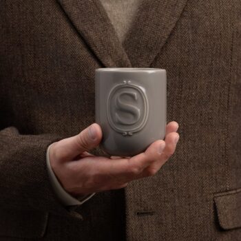 mystery man scentsy candle styled