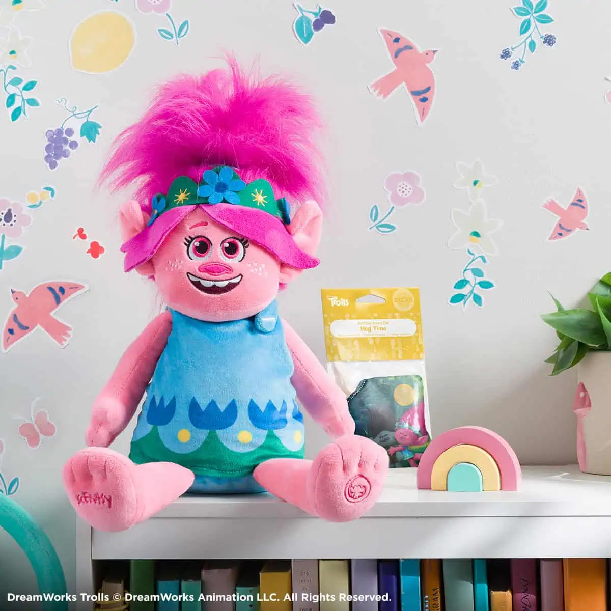 scentsy trolls collection buddy pink hair
