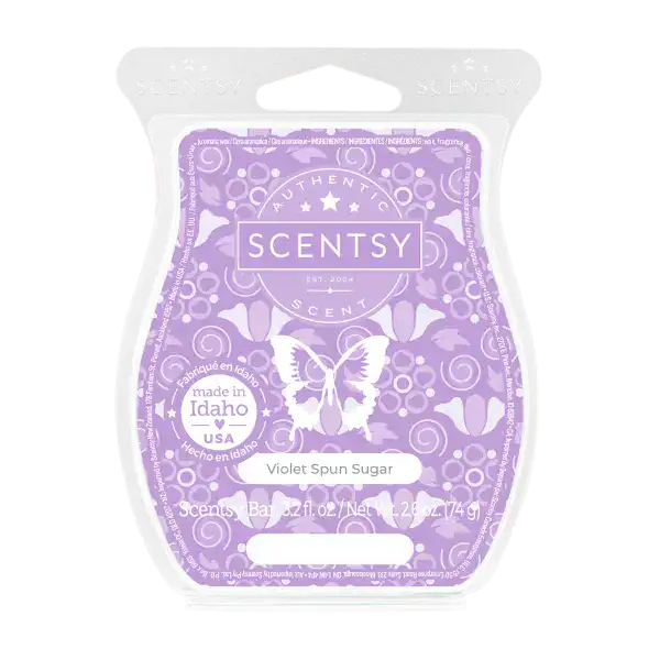 Violet Spun Sugar Scentsy Bar
