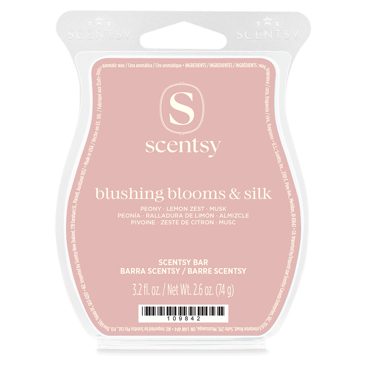 Blushing Blooms & Silk Scentsy Bar