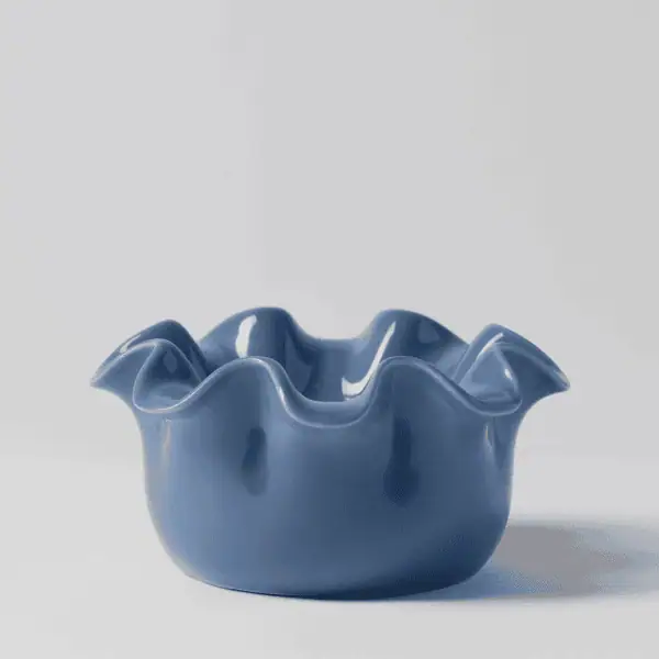 Scentsy Warmer PetiteRuffle Cerulean