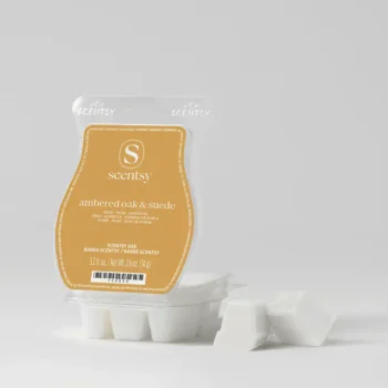 ambered oak suede scentsy bar