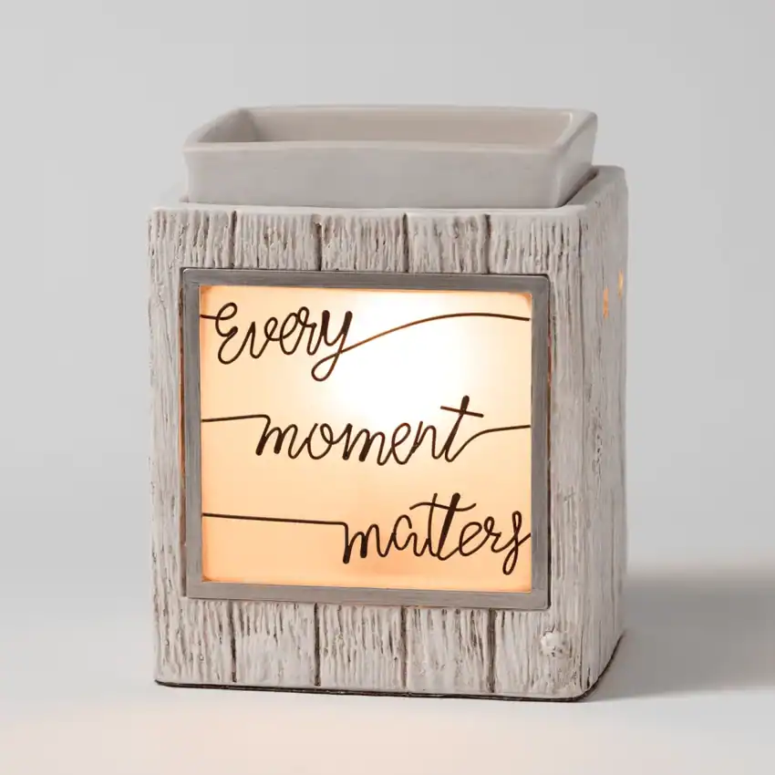 Scentsy WarmerEveryMomentMattersMainGlow