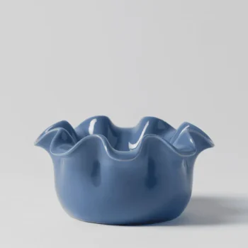 Scentsy WarmerPetiteRuffleCeruleanMain