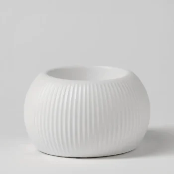 Scentsy WarmerWhiteFlutedMainR