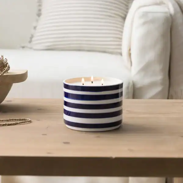 barefoot beach candle styled