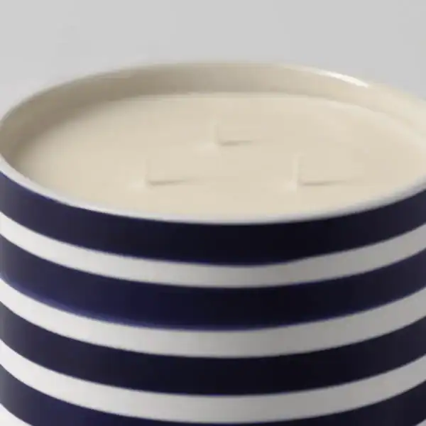 scentsy top view candle barefoot beach