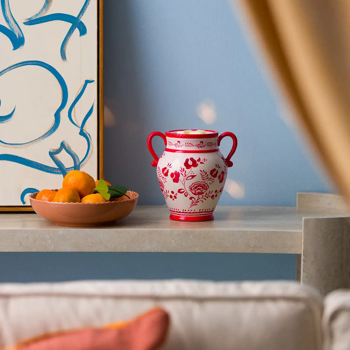 la vita rosa warmer styled