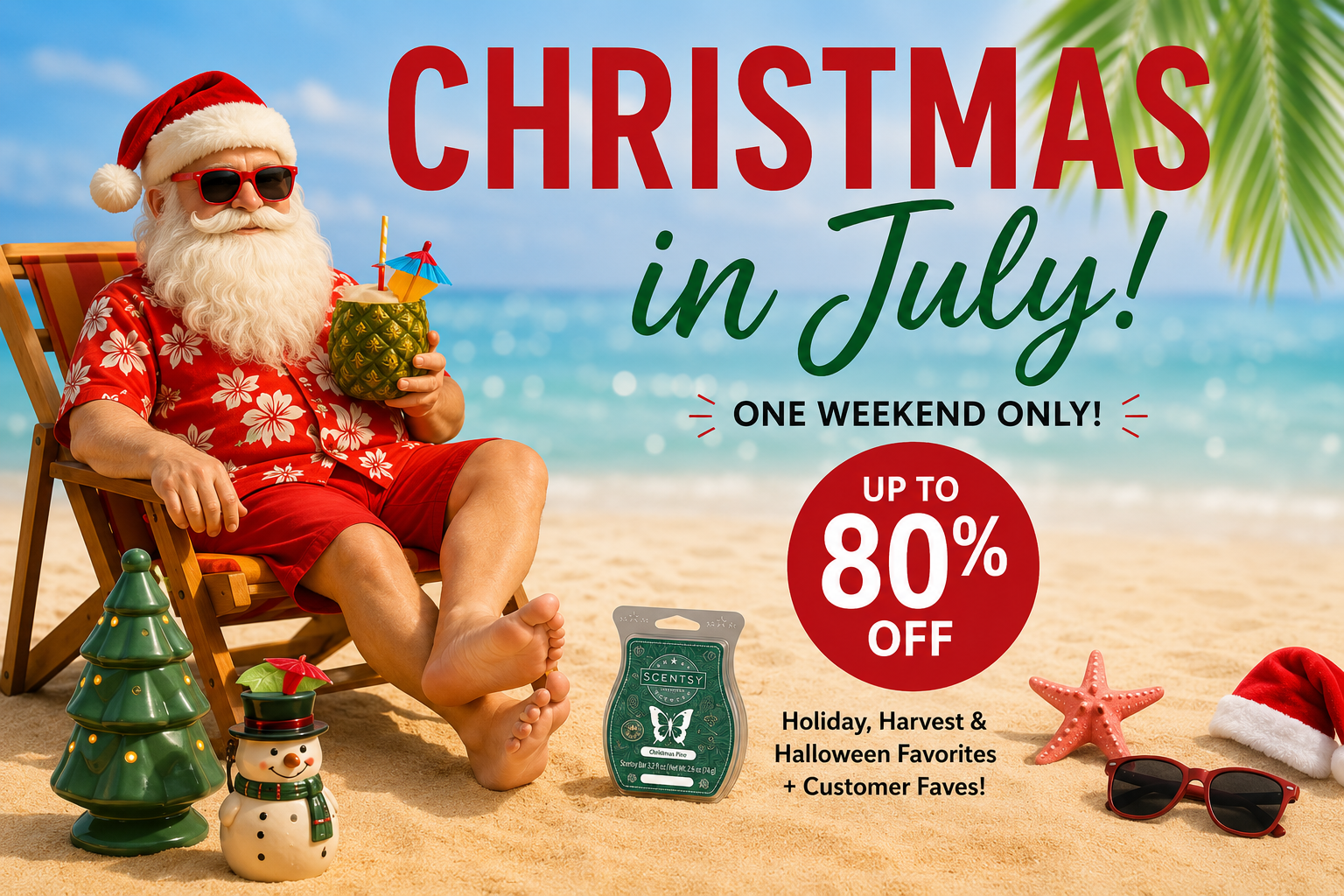 christmas in july scentsy