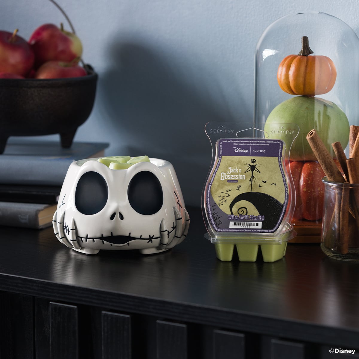 Disney Jack Skellington Warm Fuzzies - The Nightmare Before Christmas Jack’s Obsession - Stylized ( )