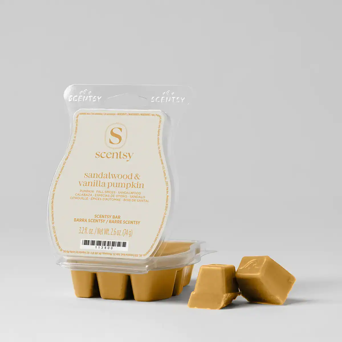 Sandalwood & Vanilla Pumpkin Scentsy Bar